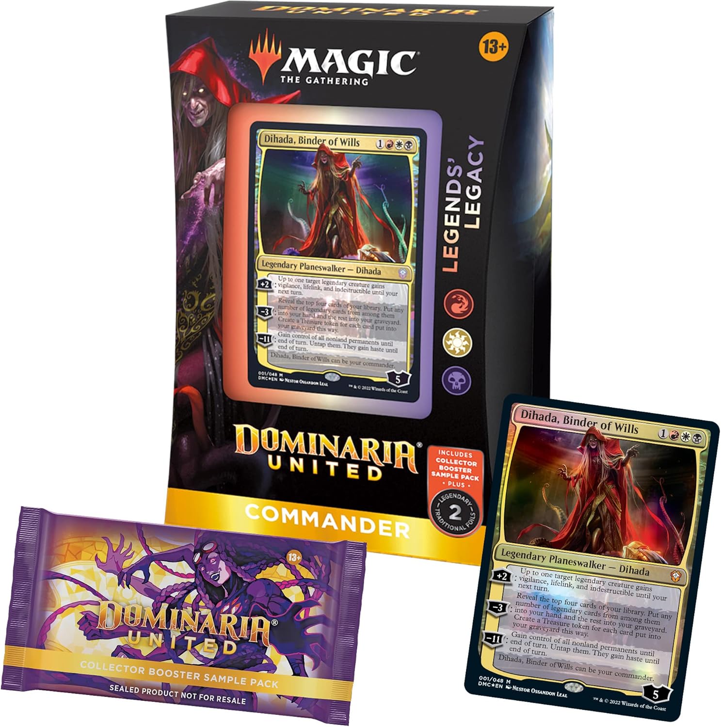 Magic The Gathering: Dominaria United Commander - WiredVillage Games - Wizards of the Coast